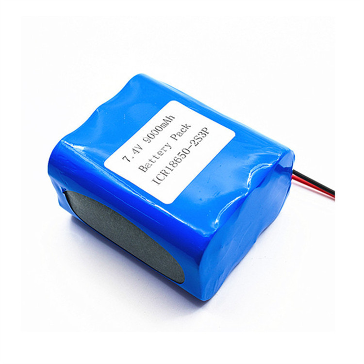 Lithium ion 7.4V GEB 18650 2S3P 9000MAH High Rate Rechargeable Battery Pack Batteries For Fitness Equipment 18650