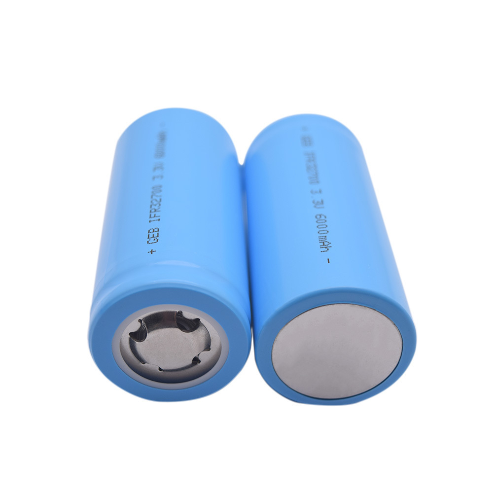 32700 Lifepo4 Batteries Battery 3.2v 6000mAh Cylindrical Lifepo4 Cell for Electric Scooters Portable Power Station Power Bank