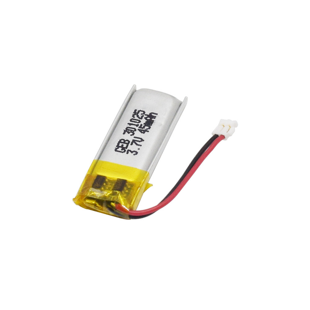 Smallest size lipo li-polymer battery 401025 3.7v 70mah