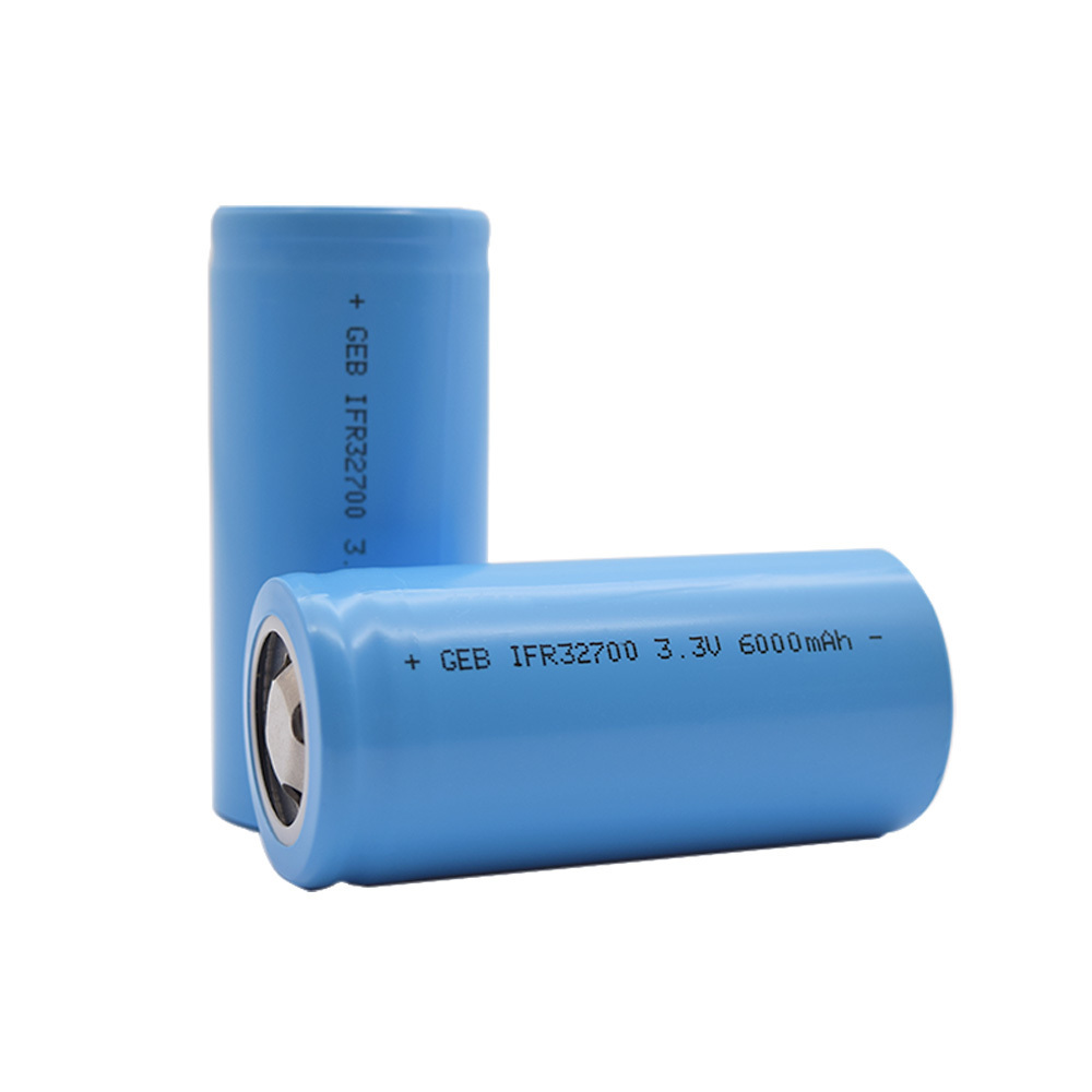 32700 Lifepo4 Batteries Battery 3.2v 6000mAh Cylindrical Lifepo4 Cell for Electric Scooters Portable Power Station Power Bank