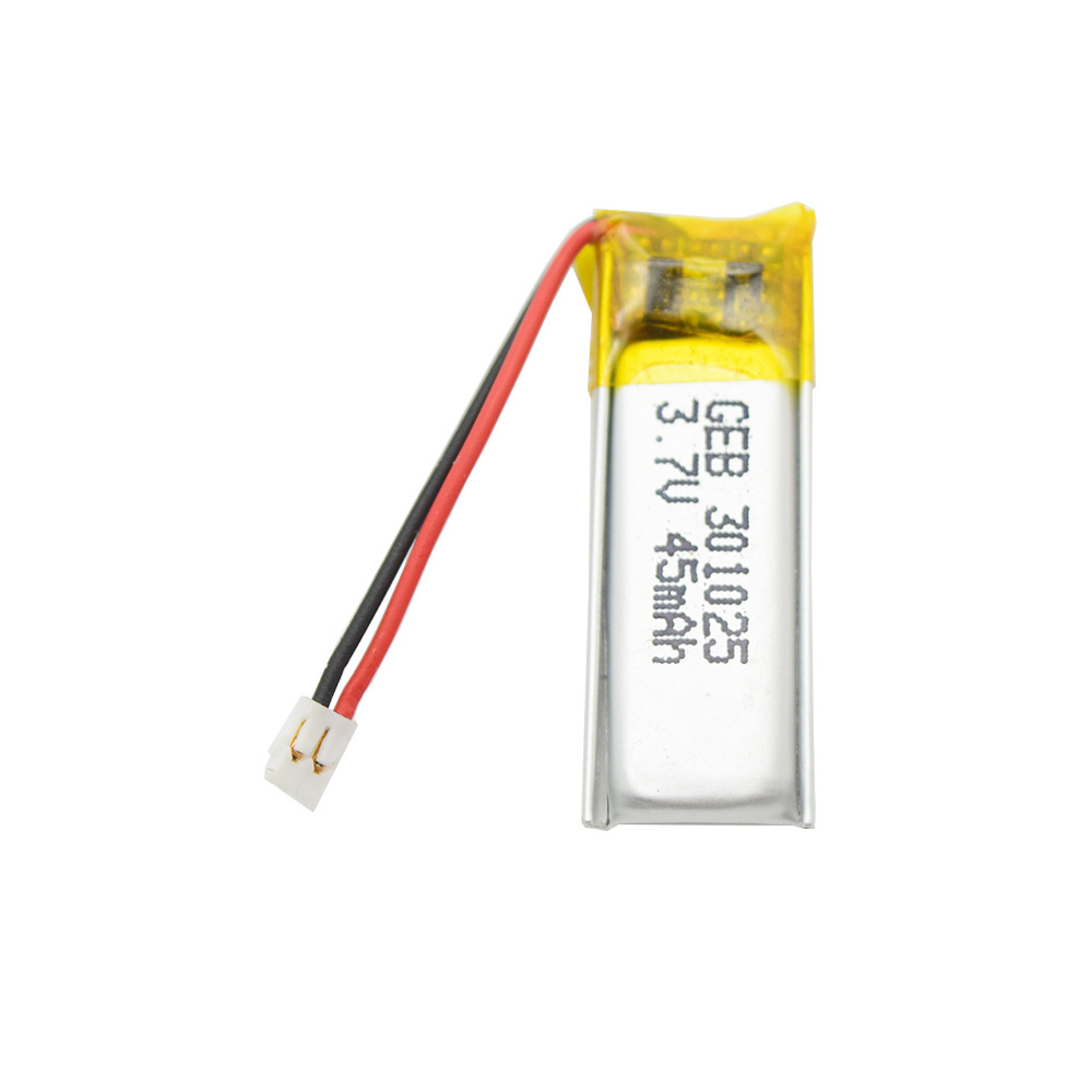 Smallest size lipo li-polymer battery 401025 3.7v 70mah