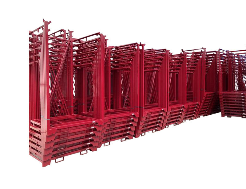 Make the most of storage capacity with this stacking rack as a shelf replacement!