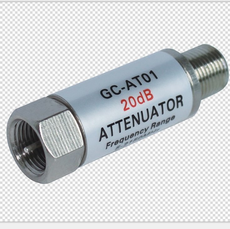 Gecen 5-2150mhz CATV and SATV RF attenuator GC-AT01