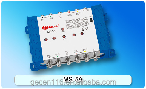 Satellite Multiswitch Amplifier with 5 inputsmodel MS-5A