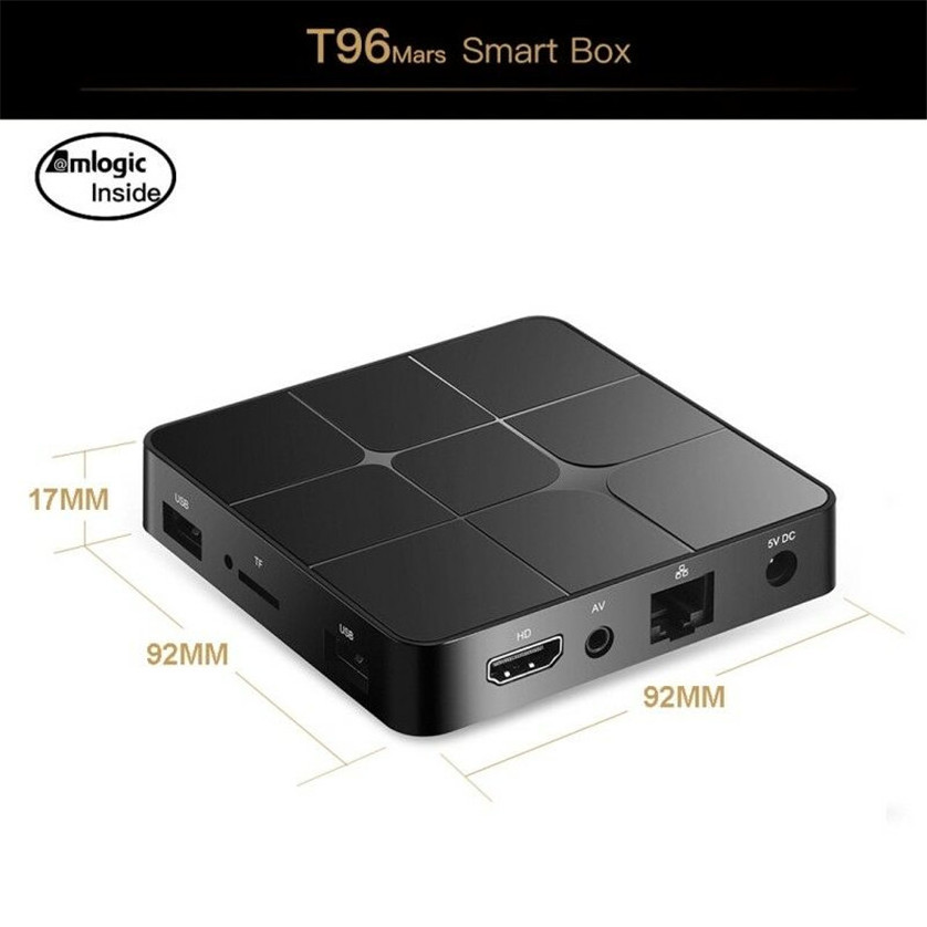 manufacturer T96 Mars Android Smart Tv Box 1gb 8gb 2.4ghz Support Bt wifi  h.265 Quad Core 4k Tv Box