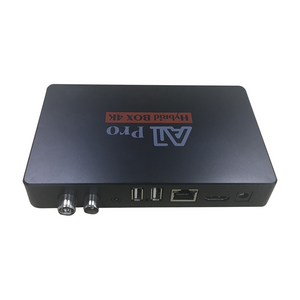 Hot selling A1PRO hybrid BOX 4K 2+16 tv receiver OTT+T2+S2+C optional support 4K video play  tv box