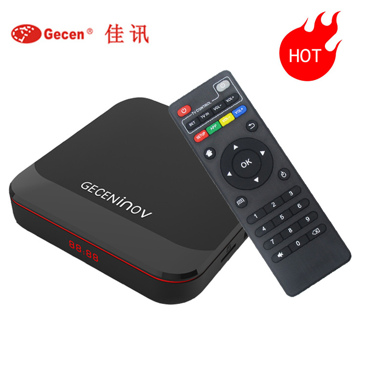 GECENINOV Best quality 5G WIFI support 4k Allwinner H313 Android10.0 smart media player G3 android tv box