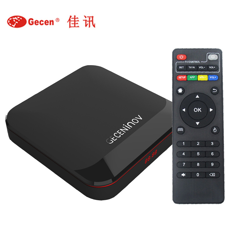 GECENINOV Best quality 5G WIFI support 4k Allwinner H313 Android10.0 smart media player G3 android tv box