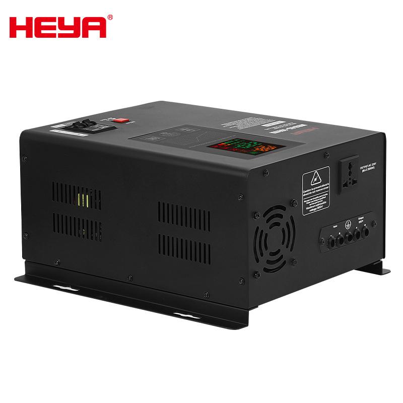 10KVA Automatic Single Phase AC Output Voltage Stabilizer 220V Wide Input Range 45-280V 50Hz with LED Display Voltage Regulator