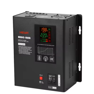 10KVA Automatic Single Phase AC Output Voltage Stabilizer 220V Wide Input Range 45-280V 50Hz with LED Display Voltage Regulator