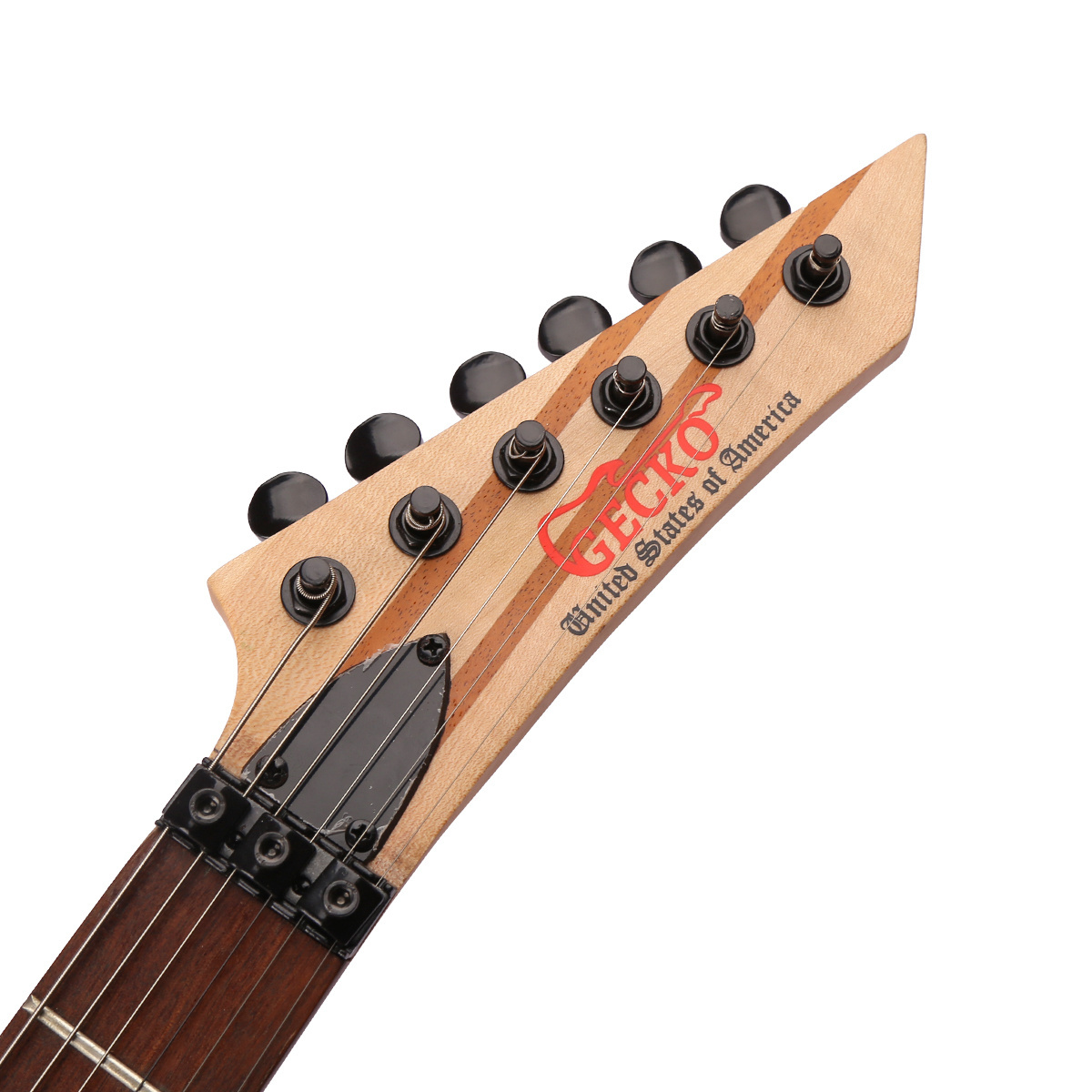 GECKO Hot Sale Chitarra Elettrica Ash Stringed Instruments Wholesale Mahogany Guitarra Electrica Cheap Maple Electric Guitar