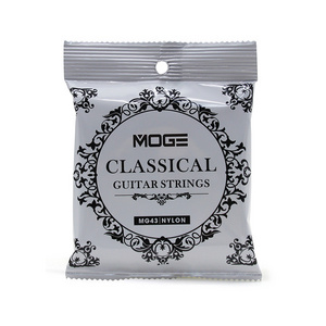 GECKO Quality Stringed Instrument Part MG43 Accessories Anti-rust Silver Plated Copper Alloy Nylon Classical Guitar Strings