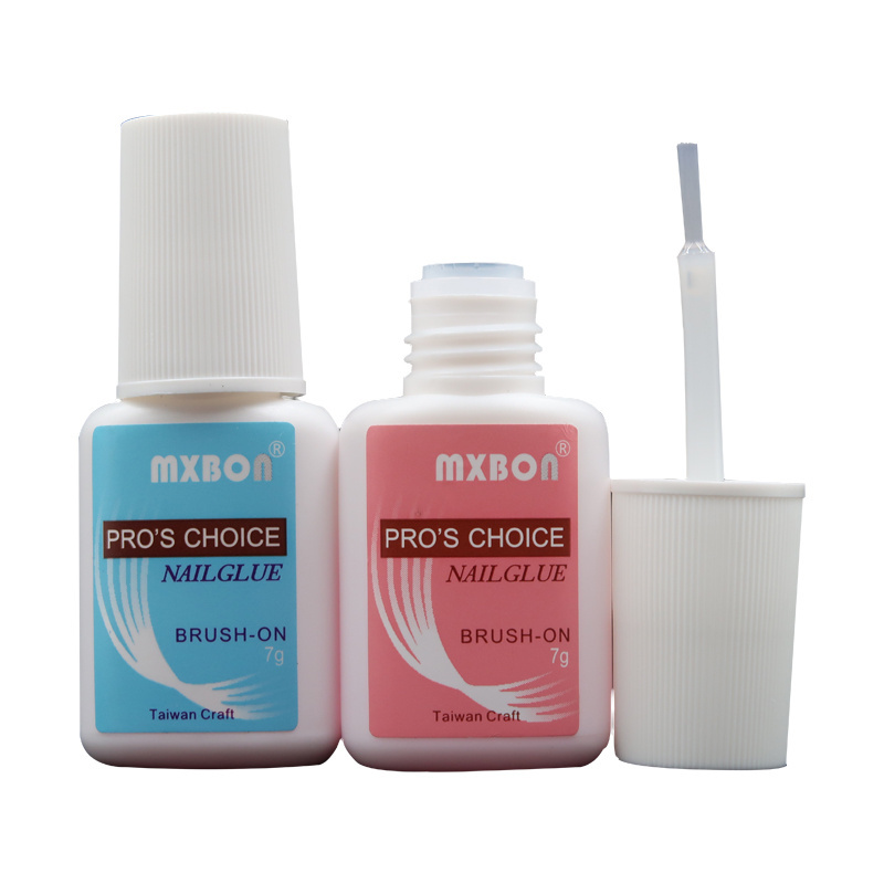 Professional Choice Adhesive Nail Glue With Brush Water-based Hold Lasting Fake Nails Sticker Glue