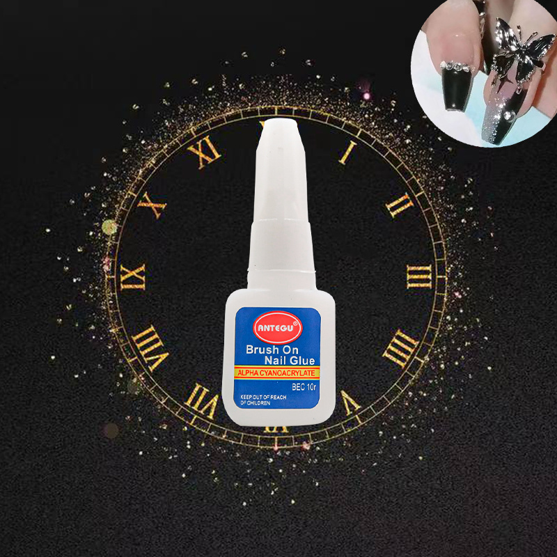 Wholesale Nail Glue With Brush Extra Strong Nail Glue 10g Factory Price Nail Glue