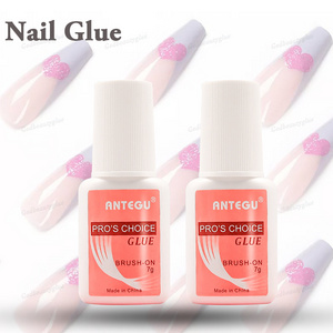 Extra Strong High Quality Acrylic Nail Glue With Brush Wholesale For Press On Nails Art Extension Manicure Tool Nail Glue