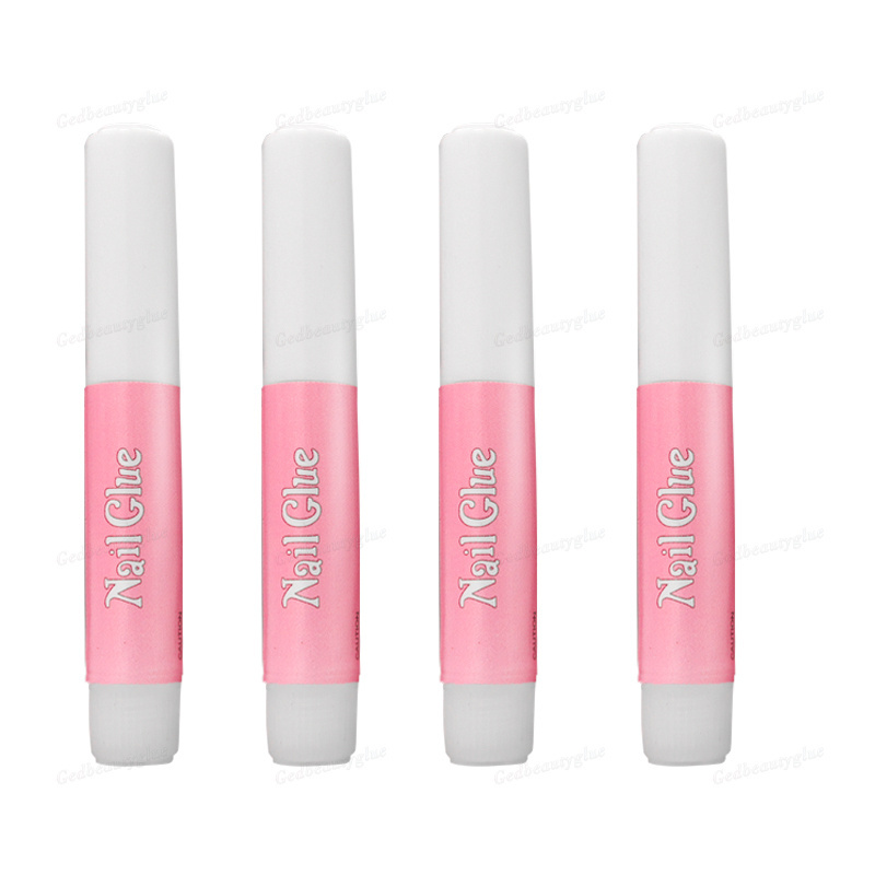 Low Moq Custom Super Strong Nail Glue Professional Private Label Transparent 2G Nail Tips Glue Gel For Press On Nails