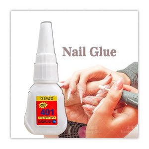 3s Super Fast Dry 15ml Nail Glue For Press On Tips  Customized Artificial fingernails 401 Super Glue