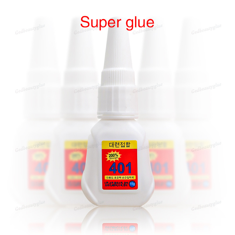 PULIHERE 401 Adhesive  200% Super Strong Long Lasting Nail Glue For Professional Nail Art