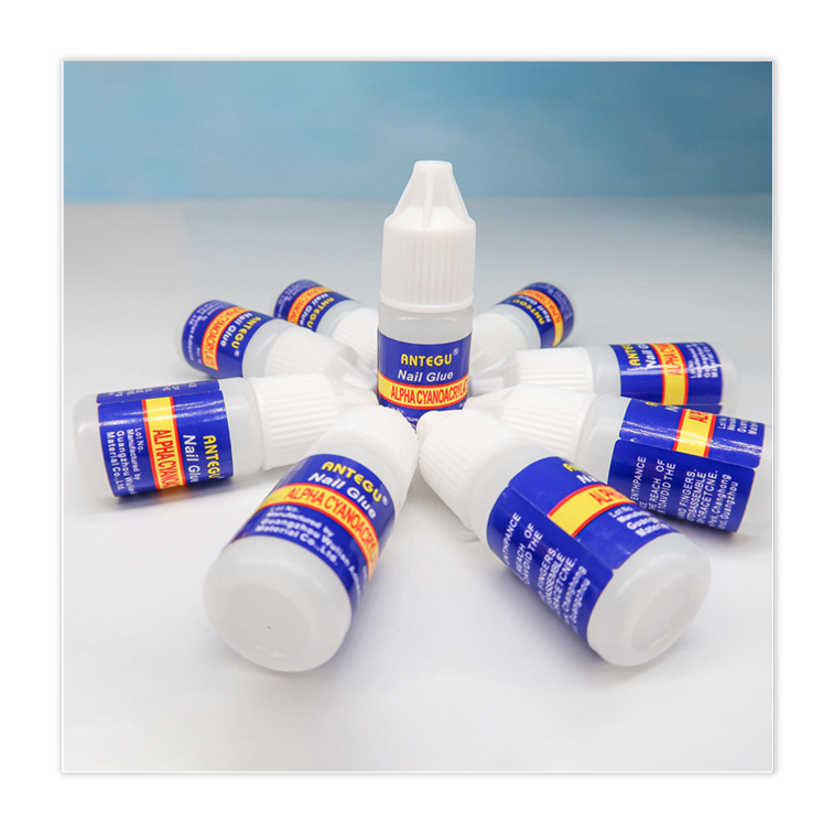 One Stop Shop 3g Nail Glue Quick Dry No Brush Included Popular Design High Quality Strong Glue