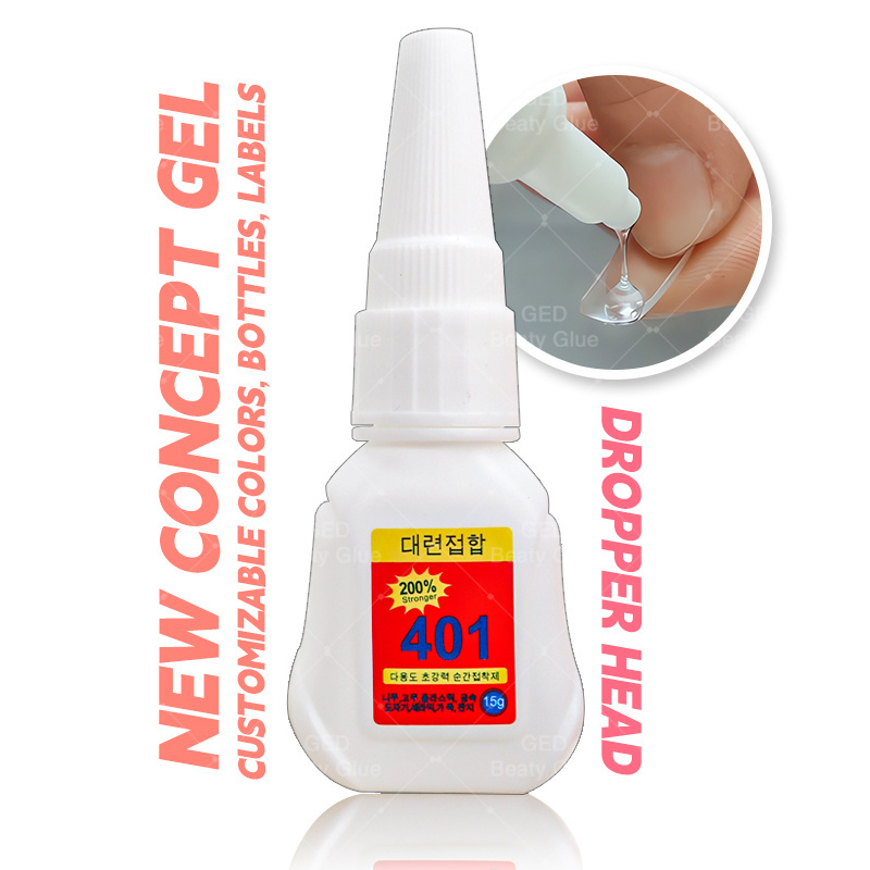 Clear Nail Glue for at Home Manicure Professional Results DIY Application Strong Adhesive Long Lasting