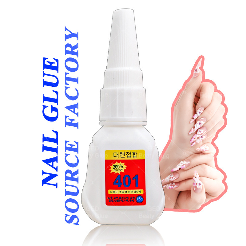 Professional Nail Glue Strong Hold Gel Formula for False Nails & Tips Long Lasting