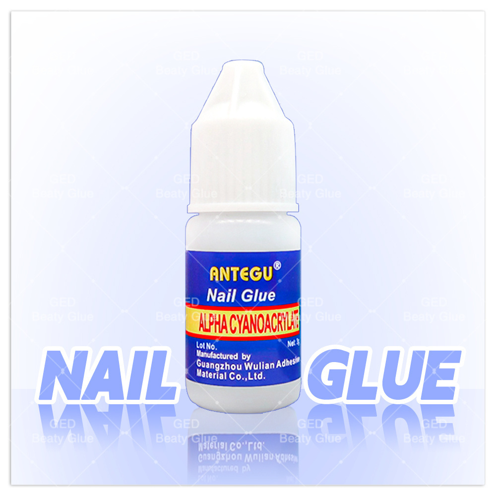 Nail Glue Artificial Nail Adhesive 3g Mini Long Lasting Nail Glue for Precision Application