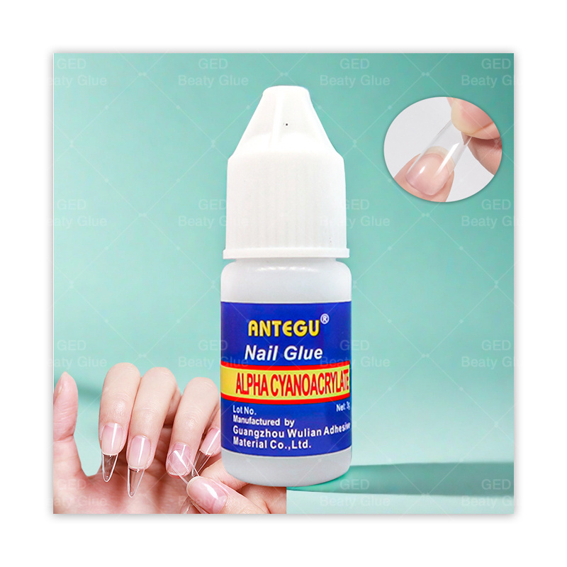 Nail Glue Artificial Nail Adhesive 3g Mini Long Lasting Nail Glue for Precision Application