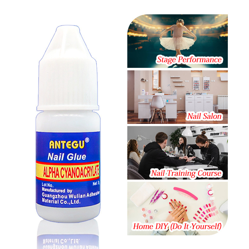 Extra Strong Nail Glue For Acrylicnails Waterproof Long Lasting Nail Glue Salon Quality Fast Drying Strong Adhesive