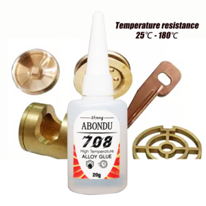 High Temperature Resistant Glue Effective High Strength Transparent Waterproof Liquid Glue Stick Metal