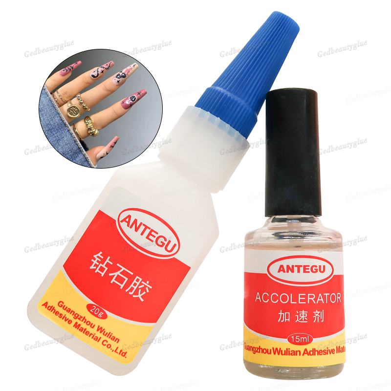 High Quality Waterproof Nail Art Glue Set  For Adhesive Diamond Art