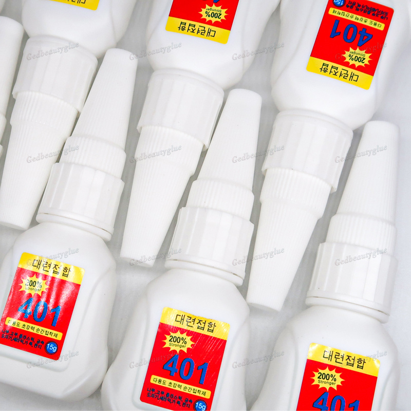 Strong 401 Super Glue For Nails Adhesive Custom Nail Glue With Logo