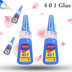 Wholesale Factory Cheap Price 401 Glue With Long Stopper For Press On Nail Art Decoration Strong Adhesive Multipurpose Glue