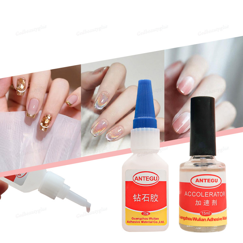 High Quality Waterproof Nail Art Glue Set  For Adhesive Diamond Art