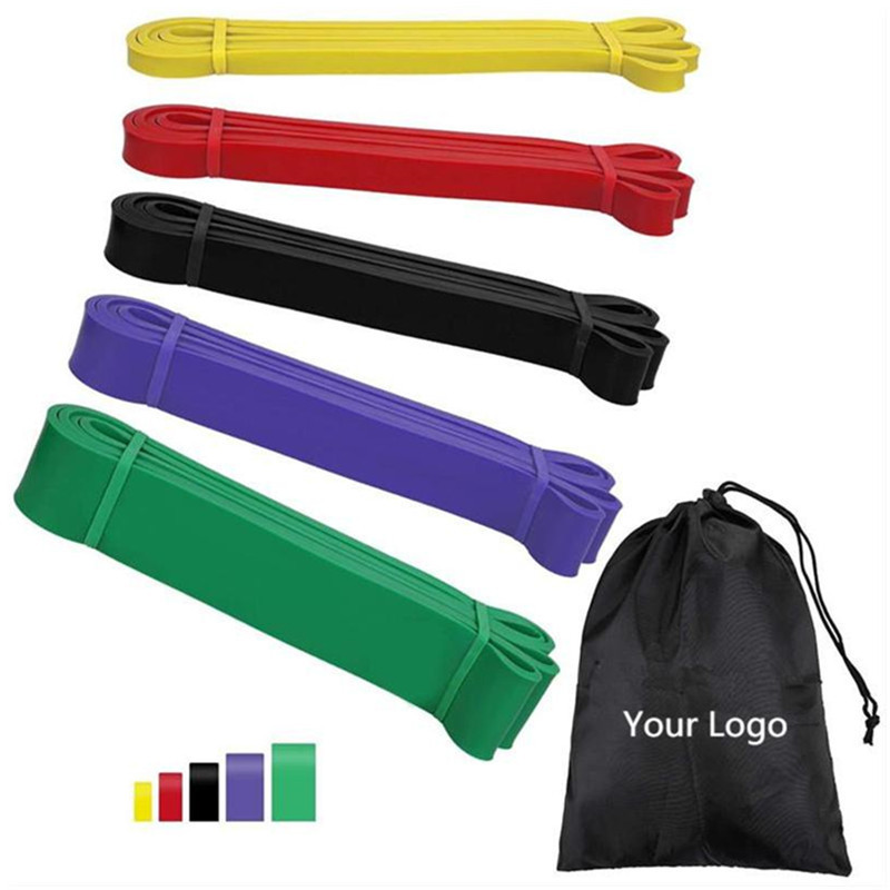 Power Resistance Band Logo Latex Stretch Bands Heavy Weight Boldfit Fitness Pull Uo Resistance Bands