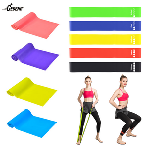 GEDENG Training Fitness Gum Exercise Gym Strength Resistance Bands Pilates Sport Rubber Fitness Mini Bands Workout Equipment