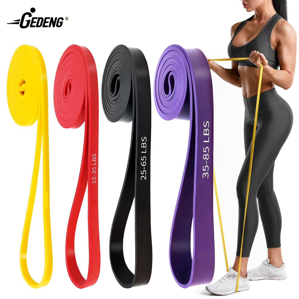 GEDENG High Quality Super Power Resistance Bands Loop Set Pull Up Power Bands Pull Up Assist Band