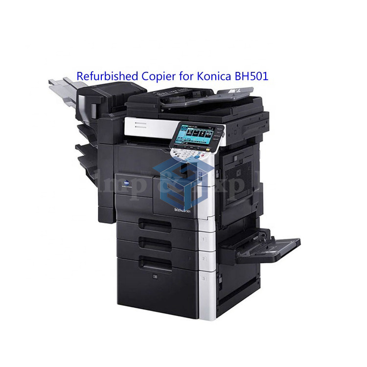 Cheap Price Used Copier fotocopiadora Laser Digital Color Printer DI Machine For Konica Minolta Bizhub BH501 Photocopy with PF