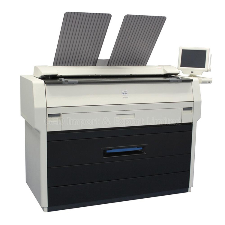 Guangzhou Top Quality Used Wide Format Engineering Copier Laser Blueprint Machine Printer For KIP7100 Printer