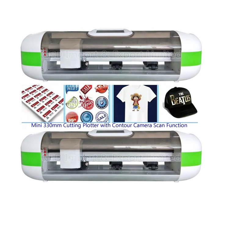 Guangzhou GED A3 The Office Desktop Cutter Mini Cutting Plotter Machine Animated Character Sticker Outline Cut Factory price