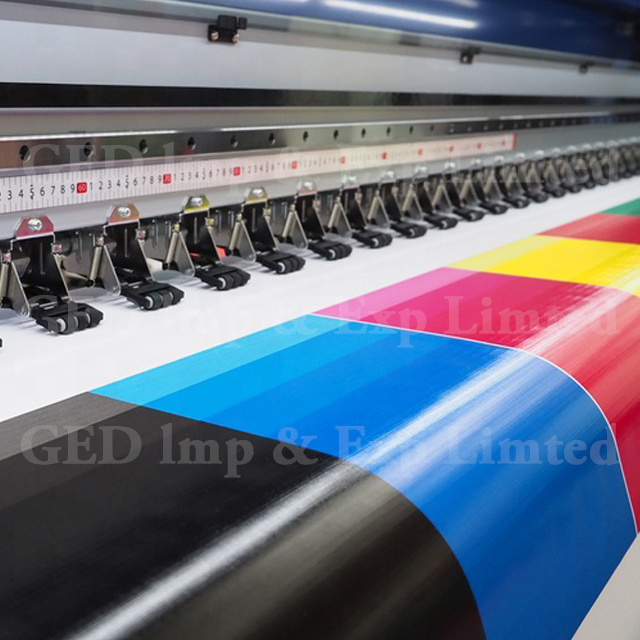 Guangzhou GED 1.6m 1.8m 3.2m Single Double XP600 Printhead Large Format Poster Canvas Printer 6ft Eco Solvent Printing Machine