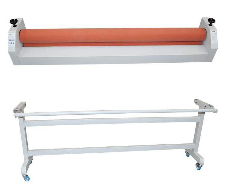 Guangzhou Hot Sell 1.6/1.3m Manual Hand Cold Roll PVC Laminating Machine For Printing Making Film Poster Photo