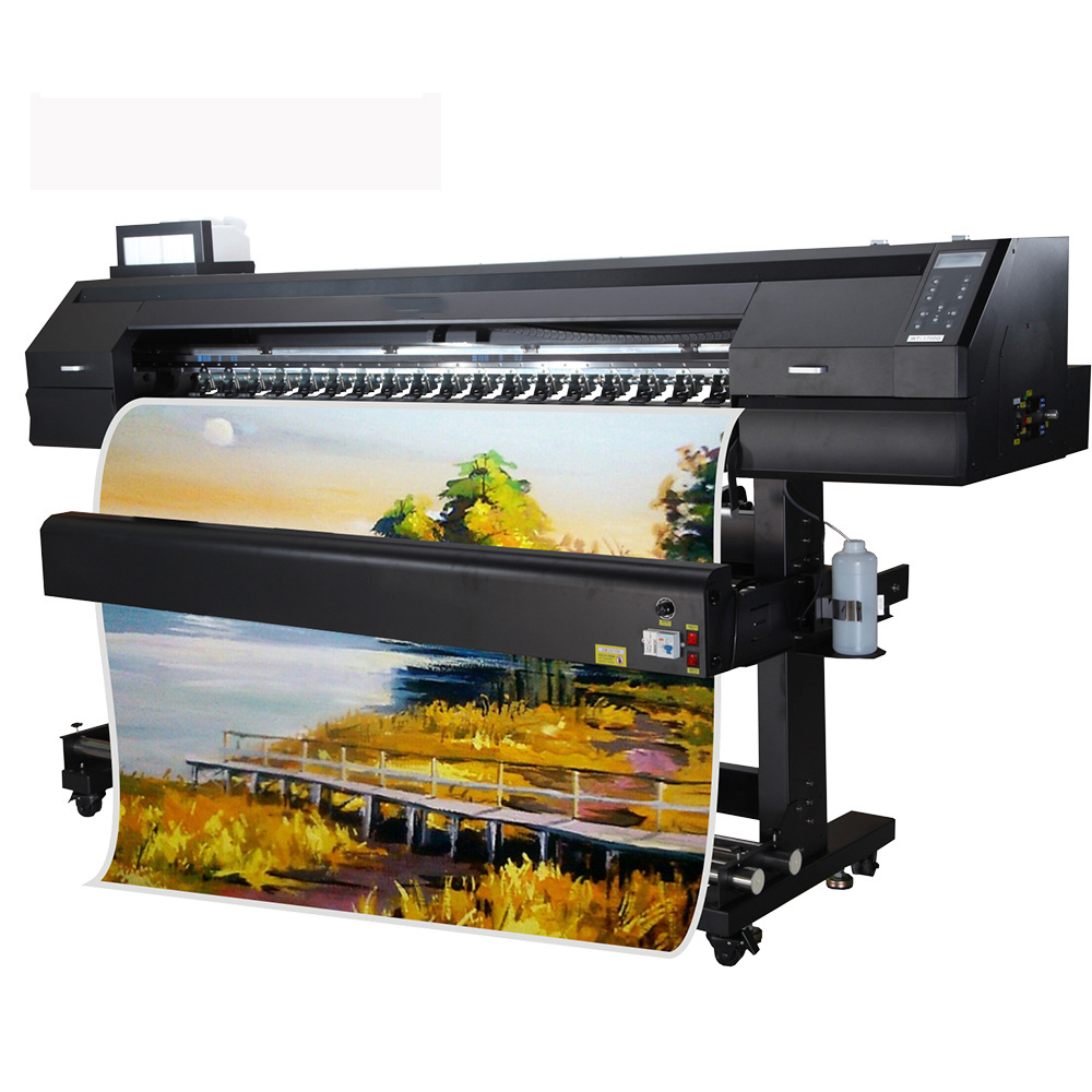 GED 1.8m with Single XP600 DX5 head Eco Solvent Printer 6ft Large Format Inkjet Printer