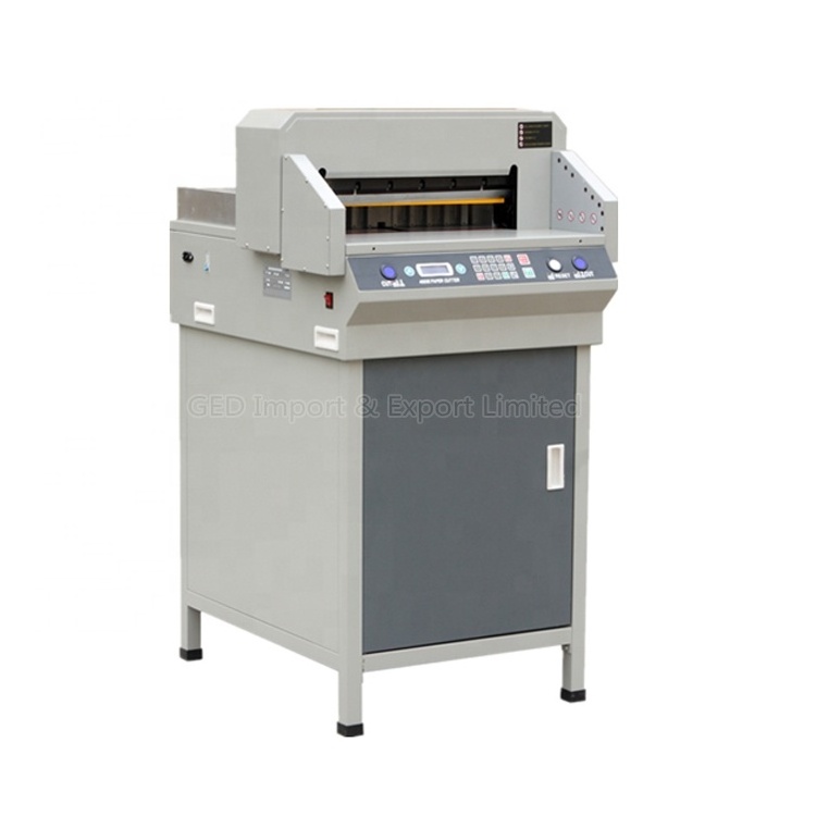 450VS A2 Size Digital Control Electric Paper Cutter 450mm Automatic Paper Cutting Machine Heavy Duty Program Guillotine