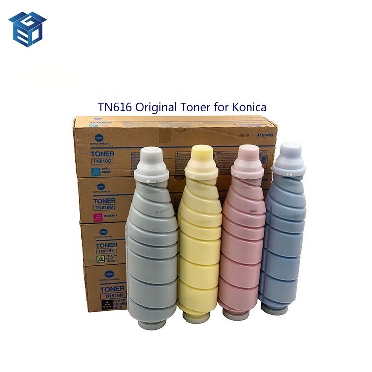 Guangzhou Compatible TN616 Color Toner Original Toner Cartridge for Konica Minolta Bizhub Press C6000 C7000 C6500 C8000 Printer