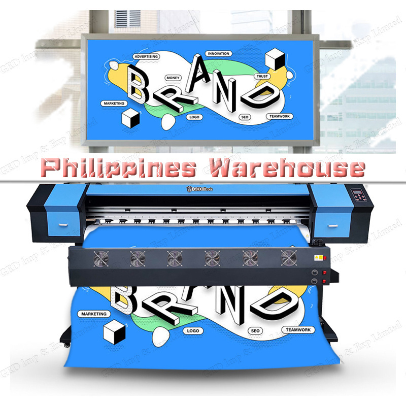 Guangzhou DX5 XP600 Digital Printer 1.6m 1.8m 3.2m Plotter Large Format Poster Canvas Vinyl Wrap Eco Solvent Printer