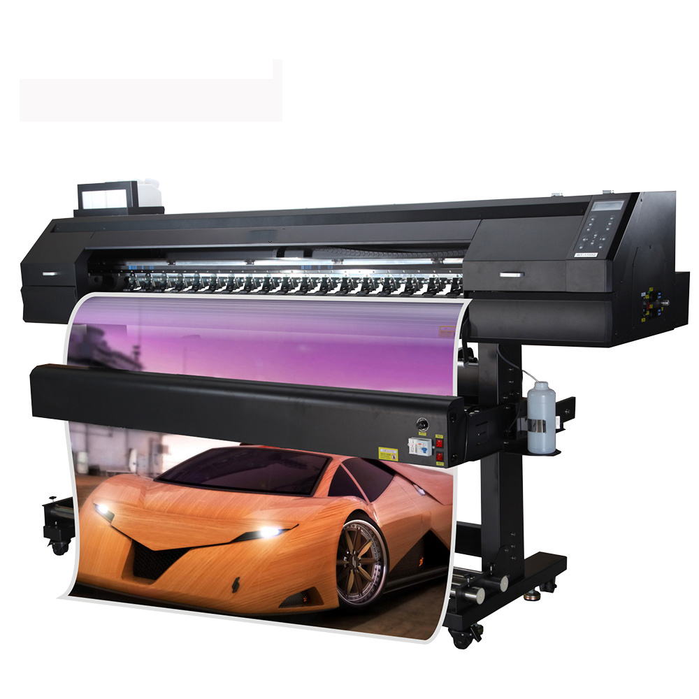 GED 1.8m with Single XP600 DX5 head Eco Solvent Printer 6ft Large Format Inkjet Printer