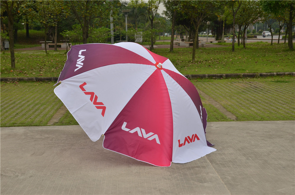 New Arrival Parasol Sea Sun Umbrellas Outdoor Garden Custom Logo Advertising Patio Umbrella Beach Umbrella