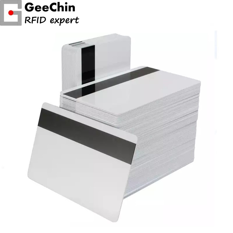 CR80 Plastic 13.56Mhz F08 chip RFID Blank white pvc cards