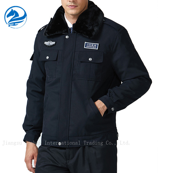 Unisex security jacket tc work clothing workwear guard airport Security uniform