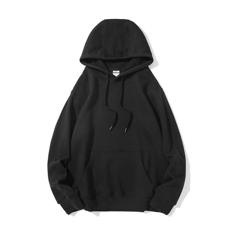 350GSM wholesale custom logo cotton oversized blank heavyweight luxury best quality plain pullover men's french terry hoodies